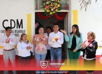 Se Inaugura Centro para el Desarrollo de las Mujeres (CDM) en Quecholac.