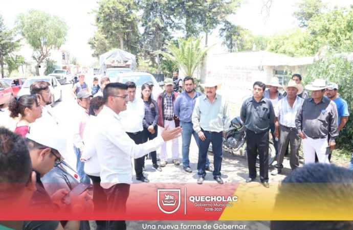 José Alejandro Martínez Fuentes sostuvo una reunión con el Presidente de Palmar de Bravo el C. Hilario Vicente Martínez Alcántara, para tratar asuntos relacionados con el tramo carretero de ambos Municipios.