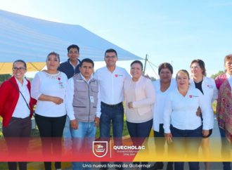 José Alejandro Martínez Fuentes llevó a cabo La Ruta Obstétrica en la Comunidad de Palmarito Tochapan.