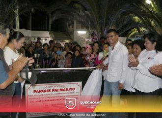 Lic. José Alejandro Martínez Fuentes llevo a cabo la Apertura de Feria en Palmarito Tochapan.