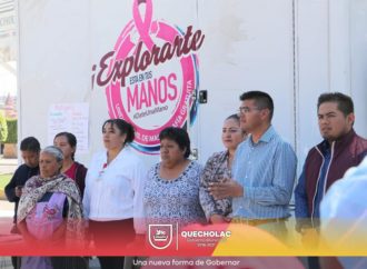 José Alejandro Martínez Fuentes llevó a cabo satisfactoriamente  la Jornada de Mastografía en la cabecera municipal.