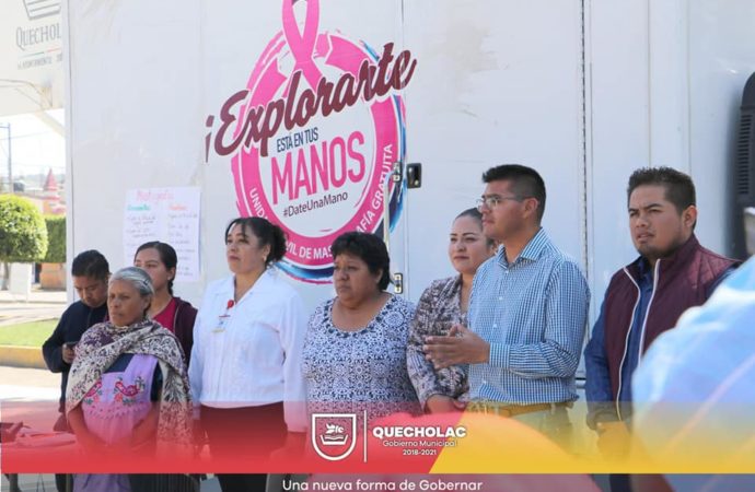 José Alejandro Martínez Fuentes llevó a cabo satisfactoriamente  la Jornada de Mastografía en la cabecera municipal.