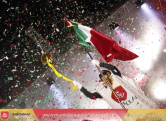 José Alejandro Martínez Fuentes ¡Viva Quecholac! en este CCX Aniversario de Independencia.
