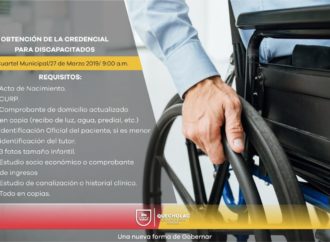Tramita tu Credencial de Discapacidad