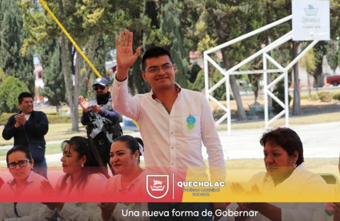 Celebración del Natalicio de Benito Juárez y la entrada de la Primavera en Quecholac.