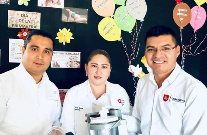 El Presidente Municipal el Lic. José Alejandro Martínez Fuentes adquirió un Aspirador Portátil para Emergencias.