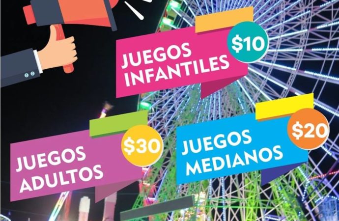 Ayuntamiento de Quecholac hace convenio con atracciones Mecánicas, para este periodo Vacacional de Semana Santa.