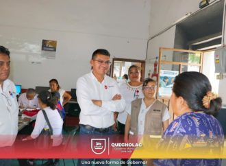 José Alejandro Martínez Fuentes presenció las evaluaciones del «Instituto Estatal de Educación para Adultos» (IEEA) en Quecholac.