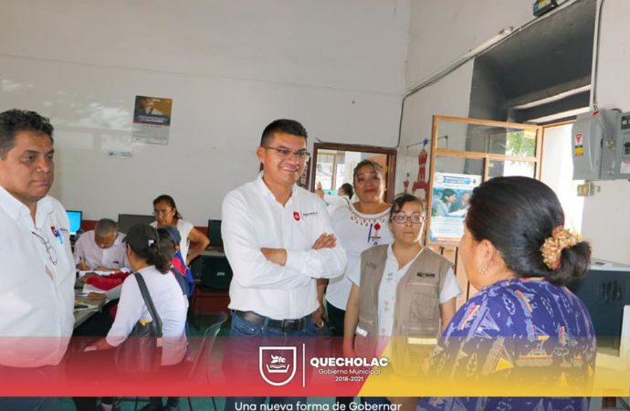José Alejandro Martínez Fuentes presenció las evaluaciones del «Instituto Estatal de Educación para Adultos» (IEEA) en Quecholac.