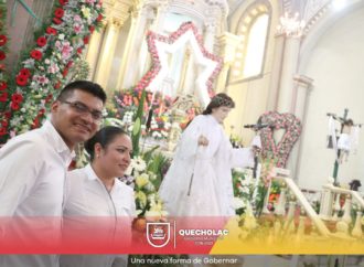Lic. Alejandro Martínez Fuentes Inicia Apertura de Feria en Quecholac.