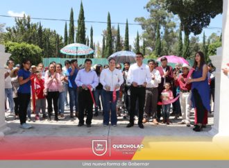 Alejandro Martinez Fuentes inauguró la Feria Quecholac 2019.