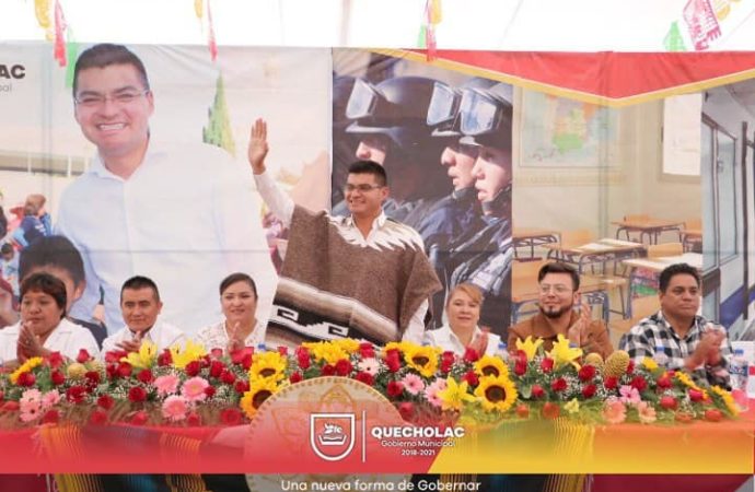Encuentro Folclórico de Adultos Mayores en Quecholac.