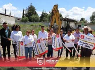 José Alejandro Martínez Fuentes le apuesta a la Infraestructura de Quecholac con una inversión de $2,299,766.74 pesos en Adoquinamiento.