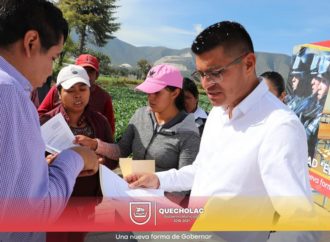 José Alejandro Martínez Fuentes cumple su compromiso con Obra en Manjarrez.