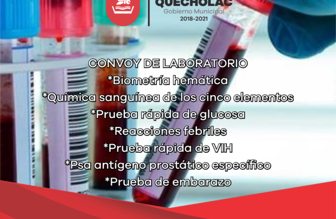 José Alejandro Martínez Fuentes Organiza Jornada de Laboratorios en Palmarito Tochapan.