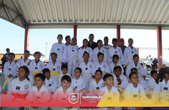 José Alejandro Martínez Fuentes Organizo un Fin de Semana Deportivo en Quecholac y Palmarito.