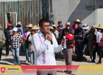 José Alejandro Martínez Fuentes inició los trabajos para la ampliación de Red de agua potable en San Juan.