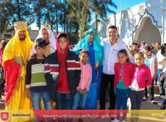 José Alejandro Martínez Fuentes llevó a cabo la tradicional Caravana de Los Reyes Magos por todo el Municipio.