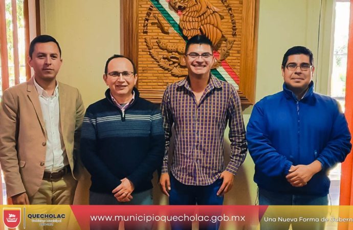 José Alejandro Martinez Fuentes da a conocer la llegada de un nuevo Campus del IEDEP en el Municipio de Quecholac.