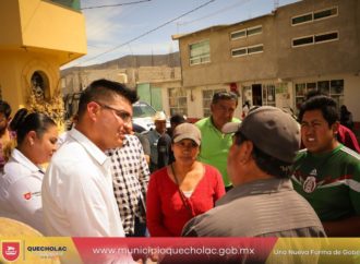 José Alejandro Martínez Fuentes » Vengo a trabajar por todo el Municipio y los Quecholences»