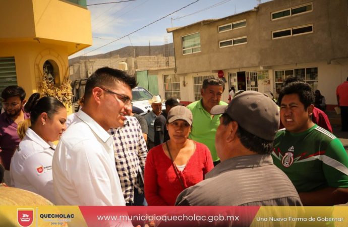 José Alejandro Martínez Fuentes » Vengo a trabajar por todo el Municipio y los Quecholences»