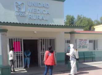 José Alejandro Martínez Fuentes Sanitiza el Sector Salud del Municipio de Quecholac.