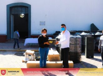 José Alejandro Martínez Fuentes beneficia a más de 50 familias con el programa «Un Hogar Feliz» en Quecholac.