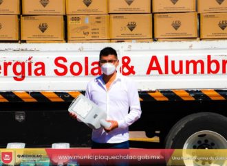 José Alejandro Martínez Fuentes hizo la adquisición de 1,000 luminarias para la segunda etapa de alumbrado público por todo el Munícipio.