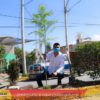 José Alejandro Martínez Fuentes reforesta Boulevard con jacarandás.