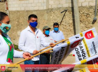 José Alejandro Martínez Fuentes rehabilitará el Drenaje de Guadalupe Enriquez.