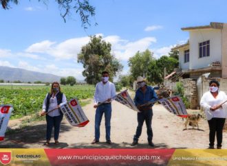 José Alejandro Martínez Fuentes Arranca una Obra más ahora en localidad de Progreso de Madero.