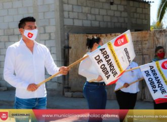José Alejandro Martínez Fuentes destina $1,810,997.12 pesos para obras en San José Tuzuapan.
