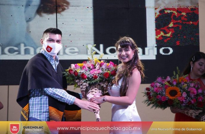 José Alejandro Martínez Fuentes llevó a cabo la votación y presentación de las Candidatas a Reina de las Fiestas Patrias Quecholac 2020.