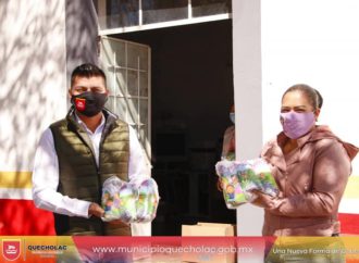 José Alejandro Martínez Fuentes entregó 2 mil litros de Leche a Familias del Municipio.