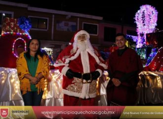 José Alejandro Martínez Fuentes llena de Navidad y Paz el Municipio de Quecholac.