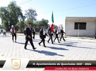 celebran en Quecholac el CXII Aniversario de la Revolución Mexicana