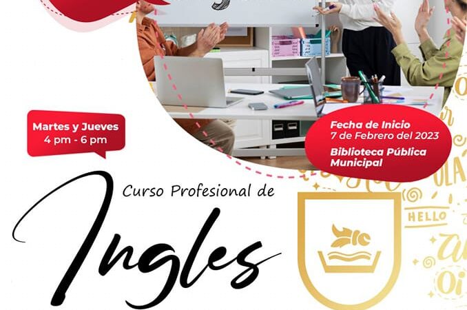 Invitan al Gran curso profesional de Inglés en Biblioteca de Quecholac