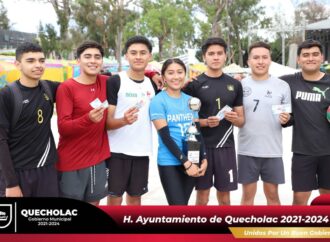 Realizan Torneo de Voleibol en el Marco de la Feria de Quecholac